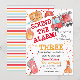 Schattigee brandweerman, brandweerwagen kind verja kaart