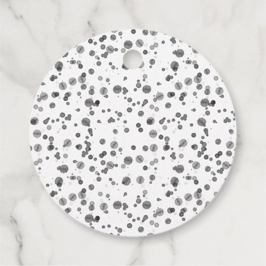 Schattigee Brandweerman Dalmatische Baby shower Bedankjes Labels (Achterkant)