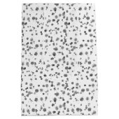 Schattigee Brandweerman Dalmatische Baby shower Medium Cadeauzakje (Achterkant)