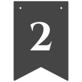 Schattigee brandweerman Dalmatische kinderen Verja Vlaggetjes (Tweede vlag)