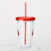 Schattigee brandweerwagen acryl drinkbeker (Rechts)