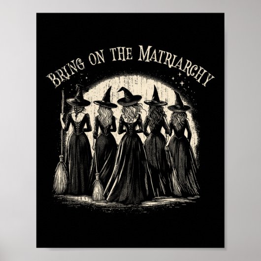 Schattigee Breng op de Matriarchaat Halloween Kama Poster (Voorkant)