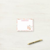 Schattigee brieven aan de kerstman en mail kerstpa post-it® notes (Op bureau)