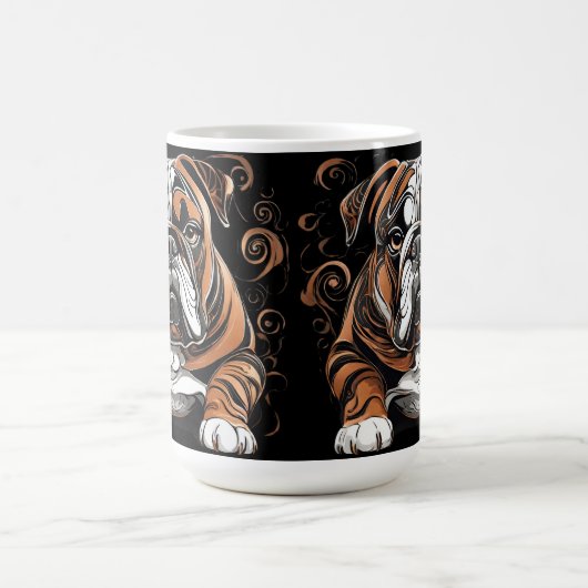 Schattigee Britse BullDog Coffee Mok (Center)