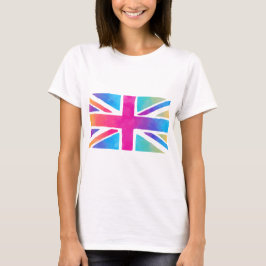 Schattigee Britse vlag T-shirt