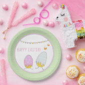 Schattigee broedeieren - Happy Easter Papieren Bordje (Feest)