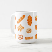 Schattigee Brood Bakkerij Pan Beer Schildpad Frans Koffiemok (Voorkant links)