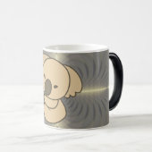 Schattigee Brown Koala Beer Baby Magische Mok (Voorkant rechts)