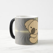 Schattigee Brown Koala Beer Baby Magische Mok (Voorkant links)