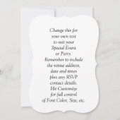 Schattigee Brown Woodland Hare gepersonaliseerd Kaart (Achterkant)