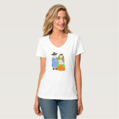 Schattigee bruid & bruidegom mooie paar T-shirts (Voorkant volledig)
