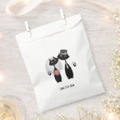 Schattigee bruid | bruidegom Trouwkatten Bedankzakje (Geknipt)