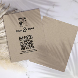 Schattigee bruid en bruidegom behuizing Kaart