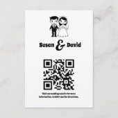 Schattigee bruid en bruidegom behuizing Kaart (Voorkant)