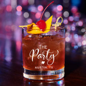 Schattigee bruids vrijgezellenfeest set van 4 whisky glas