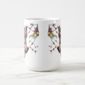 SCHATTIGEE BRUINE TABBY KAT HANGEN AAN LICHTEN MAGISCHE MOK (Midden)