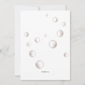 Schattigee bubbelpartij kaart (Achterkant)