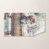 Schattigee Bubbly Kitten badtijd Bad Handdoek (Handdoek)