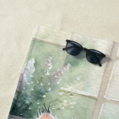 Schattigee Bubbly Kitten badtijd Strandlaken (In situ)