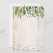 Schattigee Bug & Caterpillar Baby shower Kaart (Achterkant)