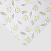 Schattigee bug en laat naadloos patroon achter tissuepapier (Detail)