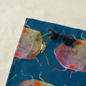 Schattigee bugs strandlaken (In situ)