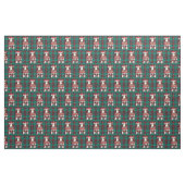 Schattigee Bull Terrier Hondenvakantie Plaid Kerst Stof (Yard (91,4 cm))