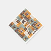 Schattigee Bulldog Coffee Love Servet (Hoek)