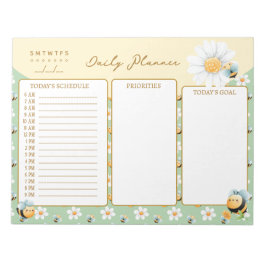 Schattigee Bumble Bees Custom Planner Notitieblok