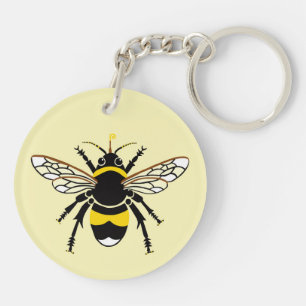 Schattigee BumbleBEE - Wildlife - Insect - Bedreig Sleutelhanger