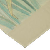 Schattigee Bunnies met Daffodil Flowers Antiek Pas Tafelkleed (Gekanteld)