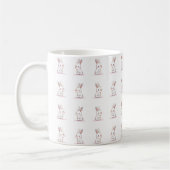 Schattigee Bunny Coffee Mok (Links)