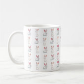 Schattigee Bunny Coffee Mok (Links)