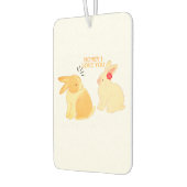 Schattigee Bunny Couple Love Quote - "Honey I Love Luchtverfrisser (Links)