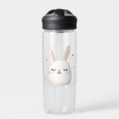 Schattigee Bunny Drinkware – Schattig Wit Konijn Waterfles (Voorkant)