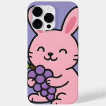 Schattigee Bunny Eten Druiven – Grappige Telefoonh