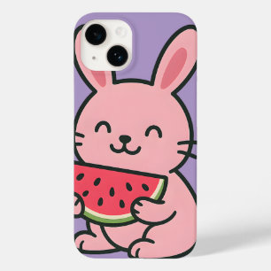Schattigee Bunny Eten Wortel Telefoonhoesje   Kawa Case-Mate iPhone 14 Hoesje