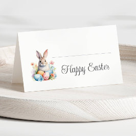 Schattigee Bunny Happy Easter Brunch Plaatskaartje