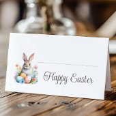 Schattigee Bunny Happy Easter Brunch Plaatskaartje