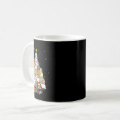 Schattigee Bunny Kerstboom 1 Koffiemok (Voorkant links)