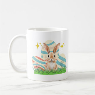 Schattigee Bunny met aangepaste tekst Koffiemok