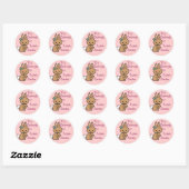 Schattigee Bunny Naam Tag Stickers (Vel)