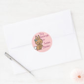 Schattigee Bunny Naam Tag Stickers (Envelop)