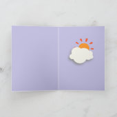 Schattigee Bunny Pasen Groet Paas Kaart (Binnen)