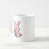 Schattigee Bunny – Schattige Konijn Koffie Mok / T (Voorkant links)