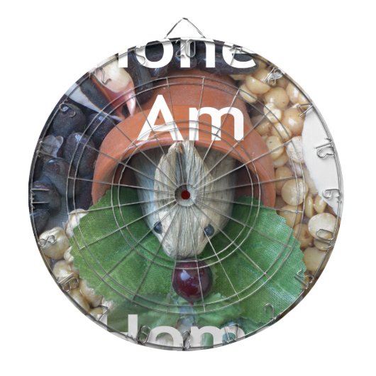 Schattigee Bunny Snacking Dartbord (Voorkant)