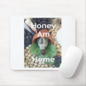 Schattigee Bunny Snacking Muismat (Met muis)