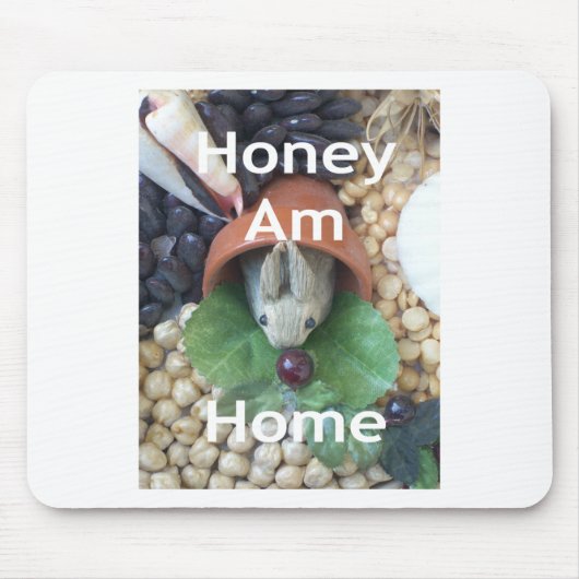 Schattigee Bunny Snacking Muismat (Voorkant)