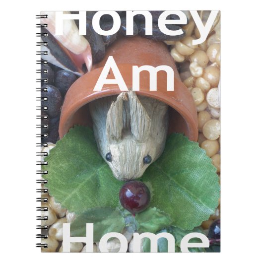 Schattigee Bunny Snacking Notitieboek (Voorkant)