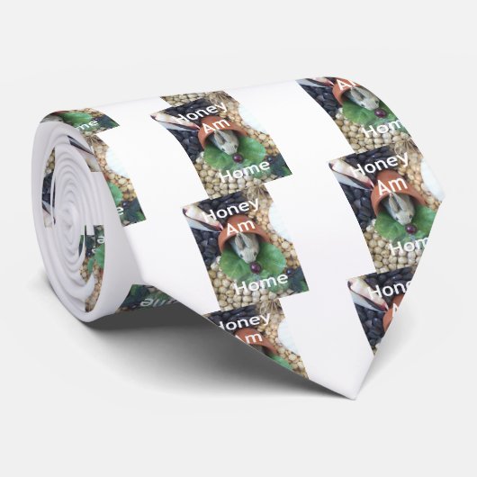 Schattigee Bunny Snacking Stropdas (Opgerold)